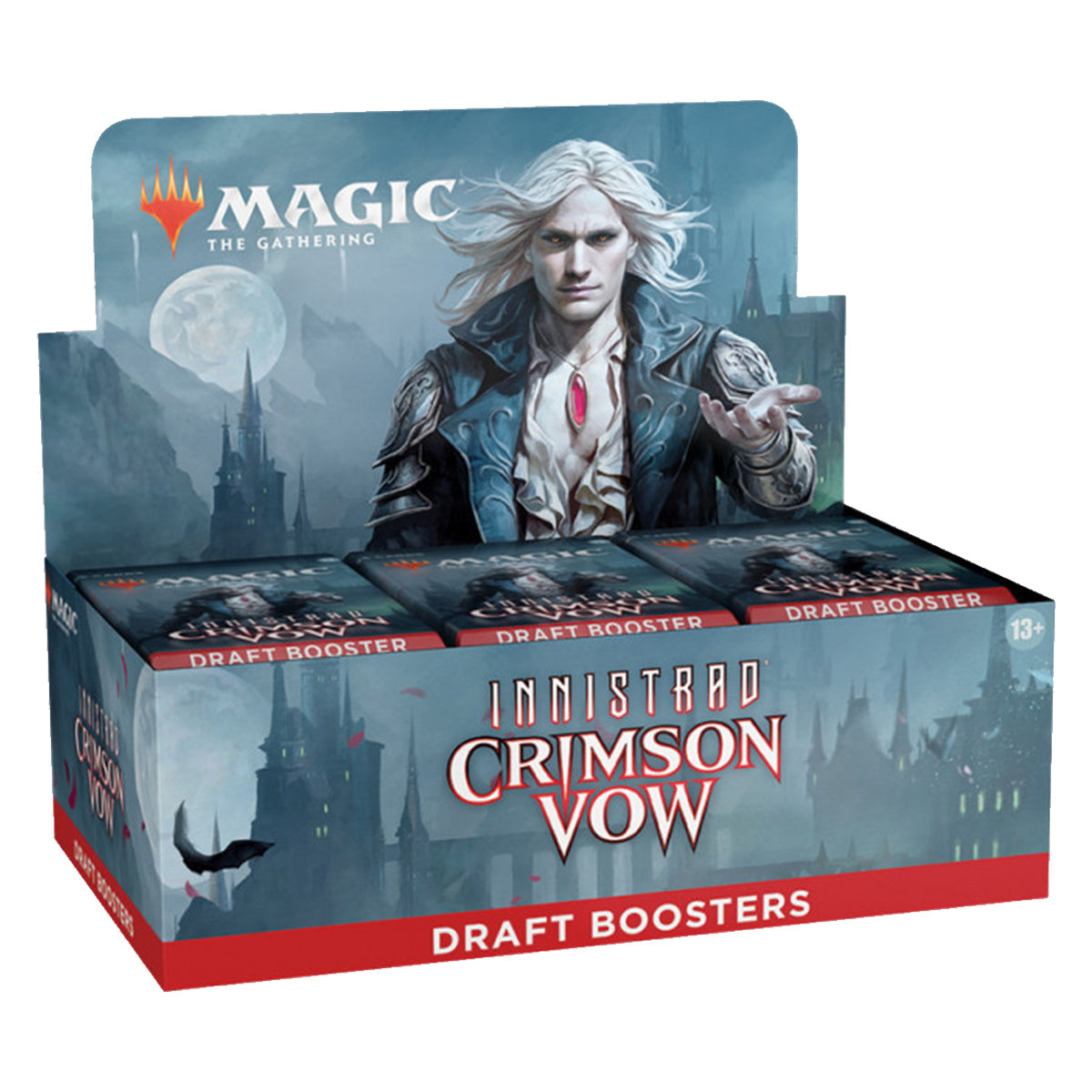 Magic Innistrad MTG Crimson Vow Draft Booster Box MTG