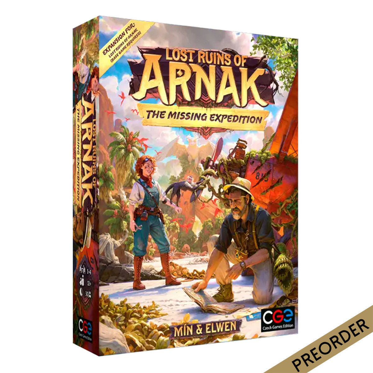 Lost Ruins of Arnak - The Missing Expedition Expansion