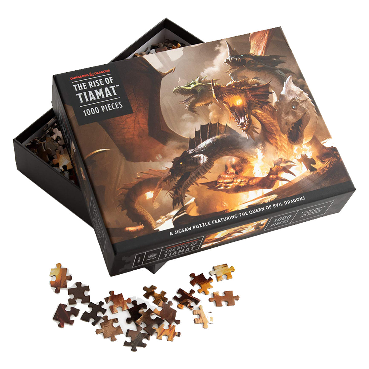 D&D Dungeons and Dragons The Rise of Tiamat Dragon Puzzle