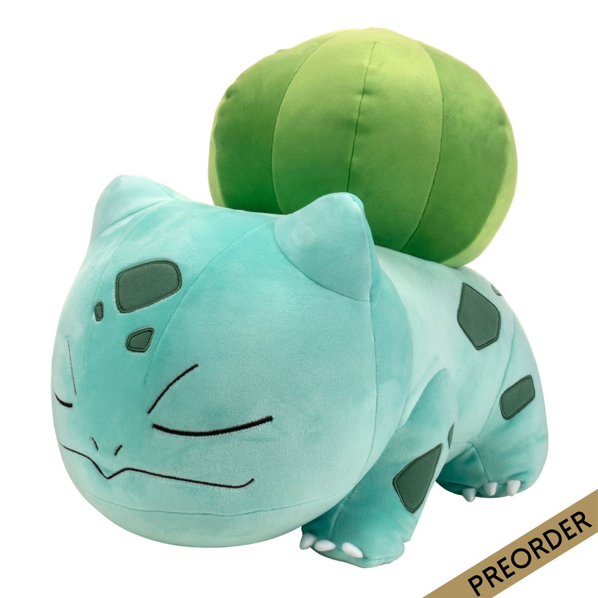 Pokemon Plush Sleeping Bulbasaur 18"