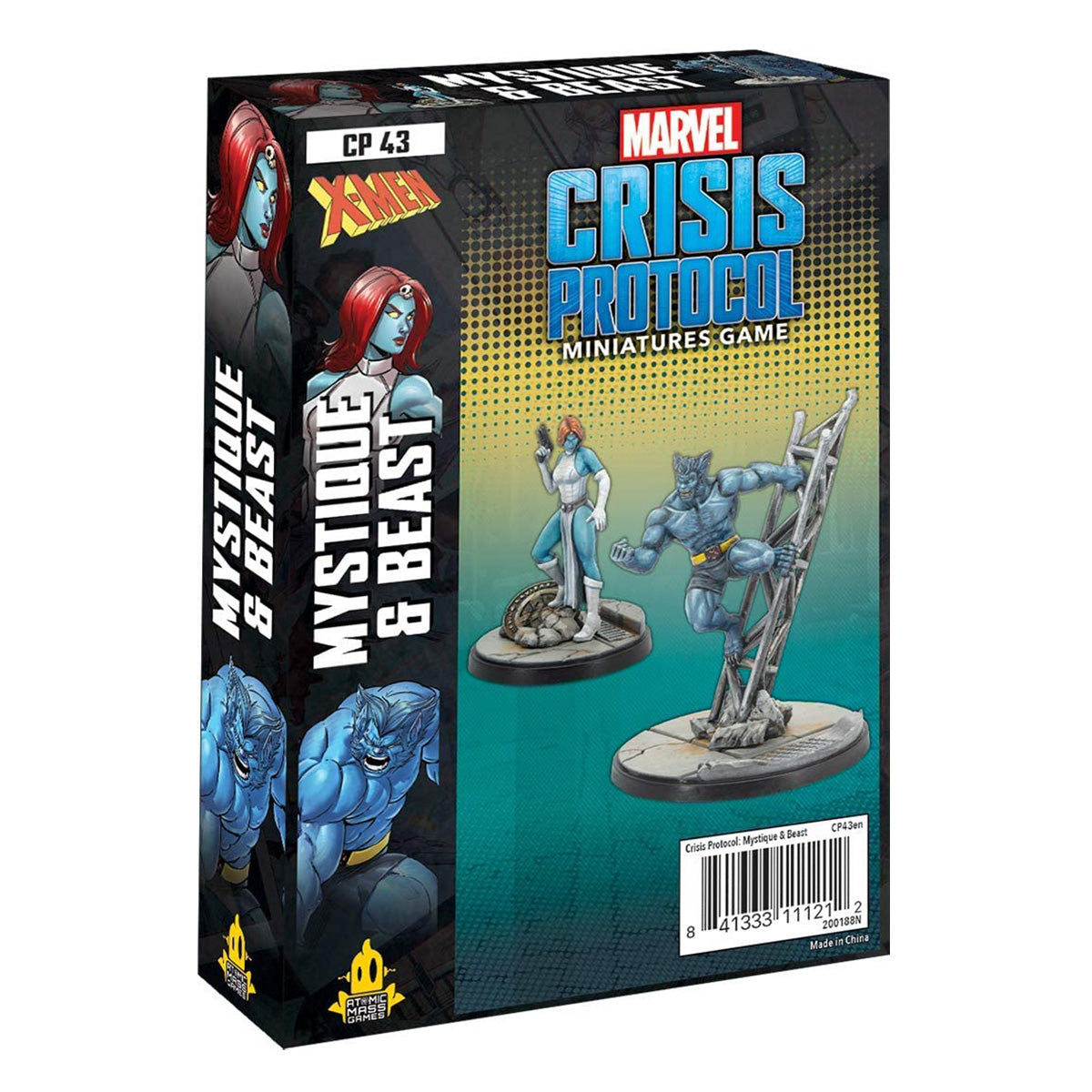 Marvel Crisis Protocol Miniatures Game Beast and Mystique