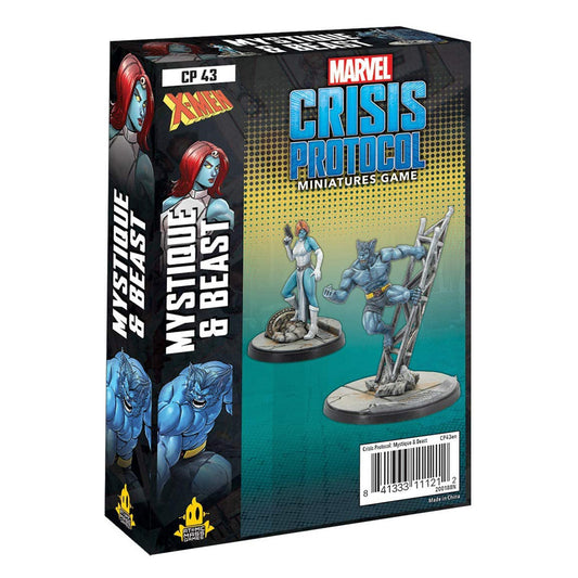 Marvel Crisis Protocol Miniatures Game Beast and Mystique