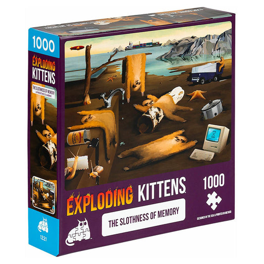 Exploding Kittens Puzzle Slothness of Memory 1,000 pieces