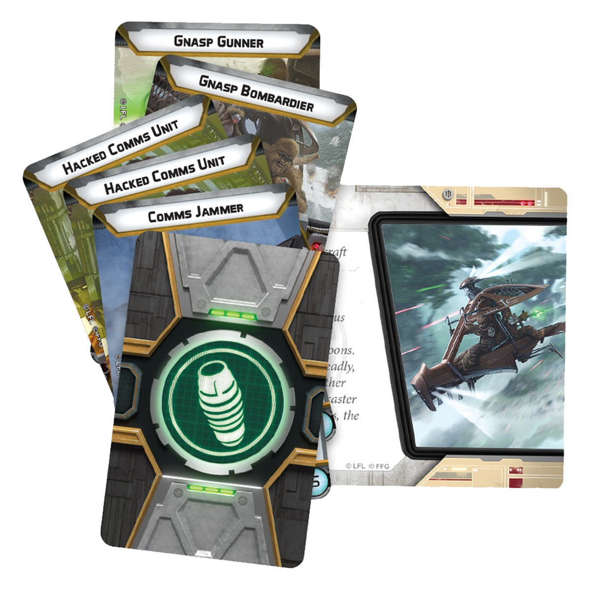 Star Wars Legion Raddaugh Gnasp Fluttercraft Unit Expansion