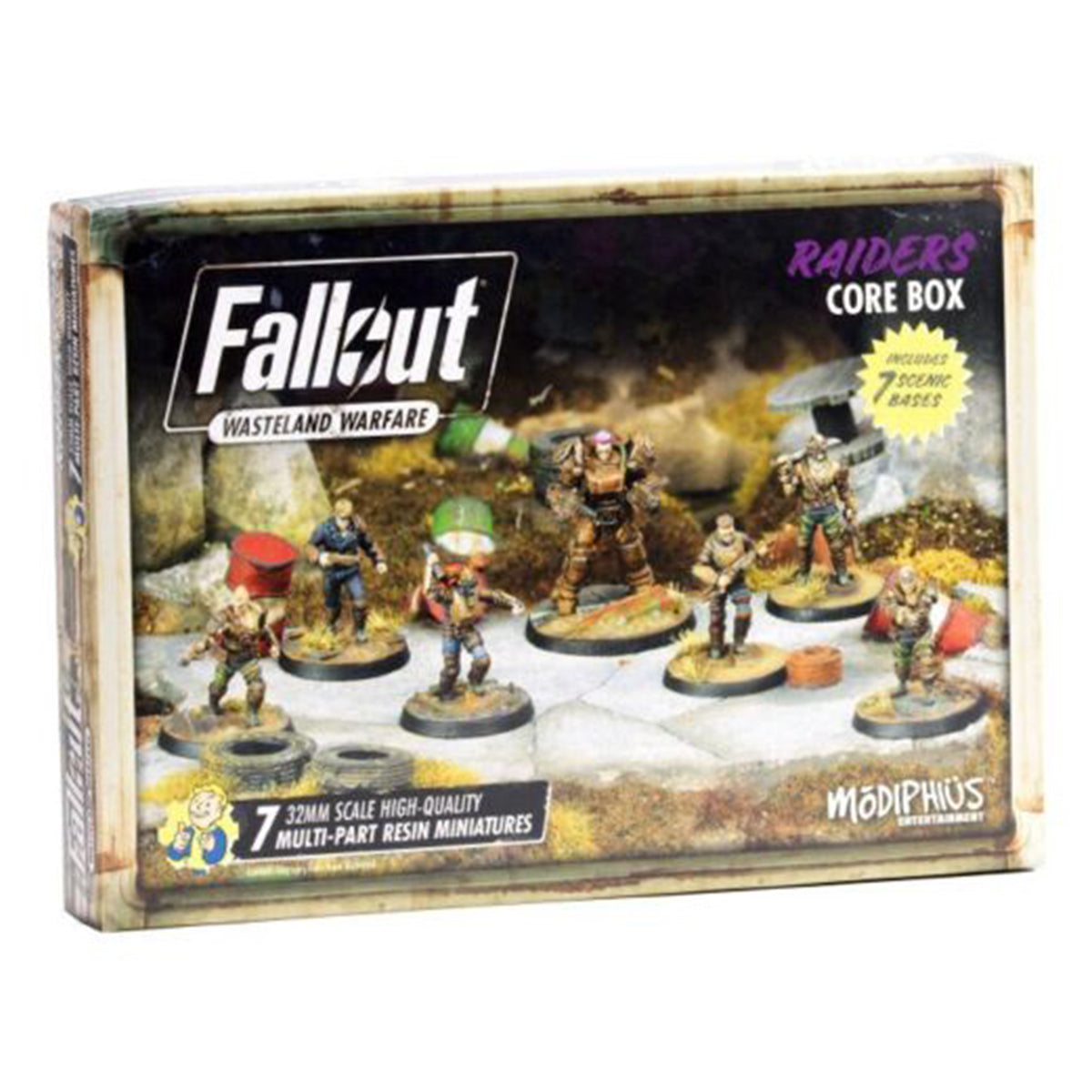 Fallout Wasteland Warfare Raiders Core Set Miniatures