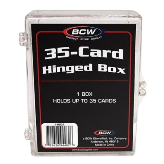 BCW Hinged Box 35 Count