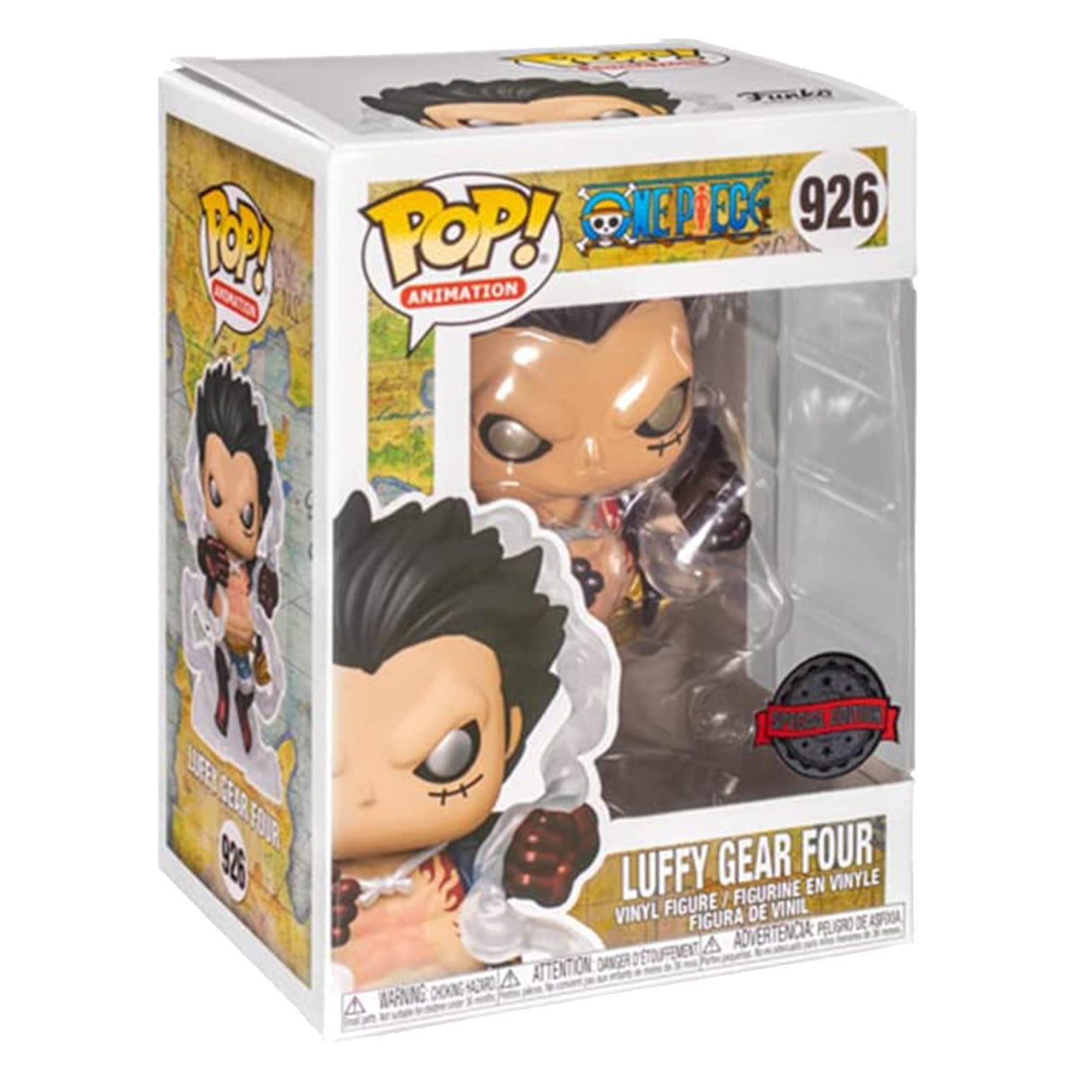 One Piece - Luffy Gear 4 Metallic Pop! Vinyl