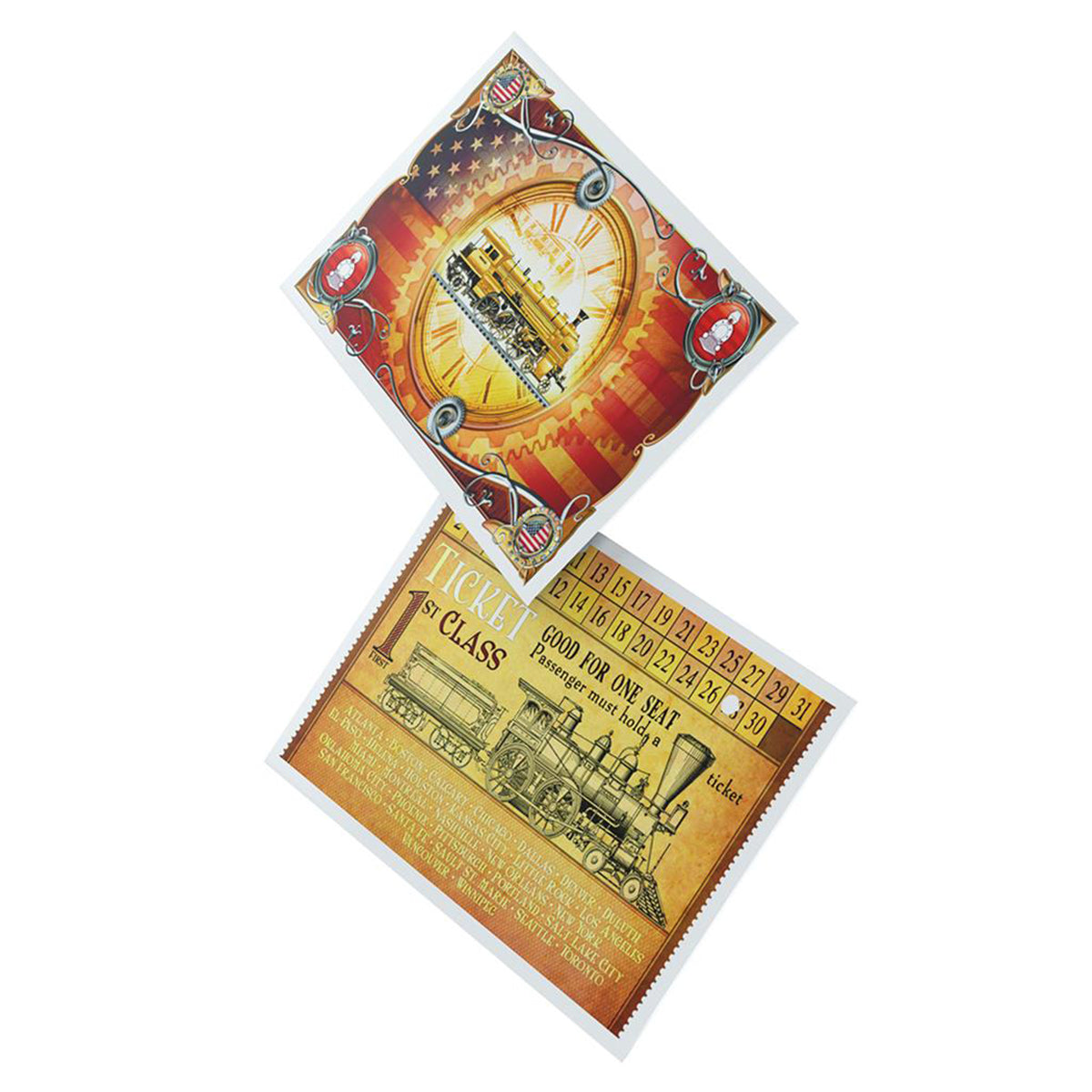 Gamegenic Ticket to Ride Art Sleeves