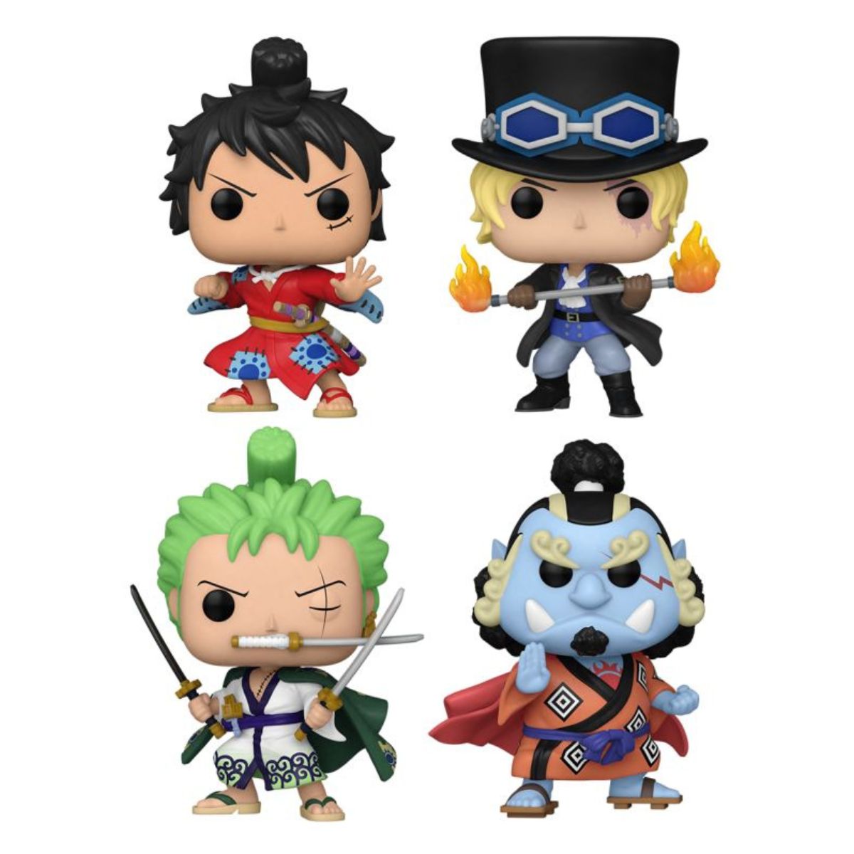 One Piece - Series 4 Pop! Vinyl 4-Pack