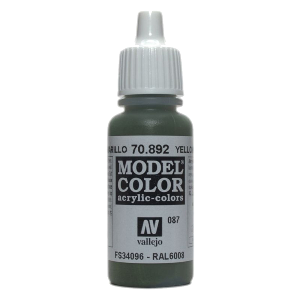 Vallejo Model Colour - Yellow Olive 17 ml
