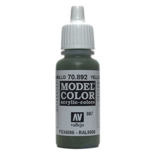 Vallejo Model Colour - Yellow Olive 17 ml