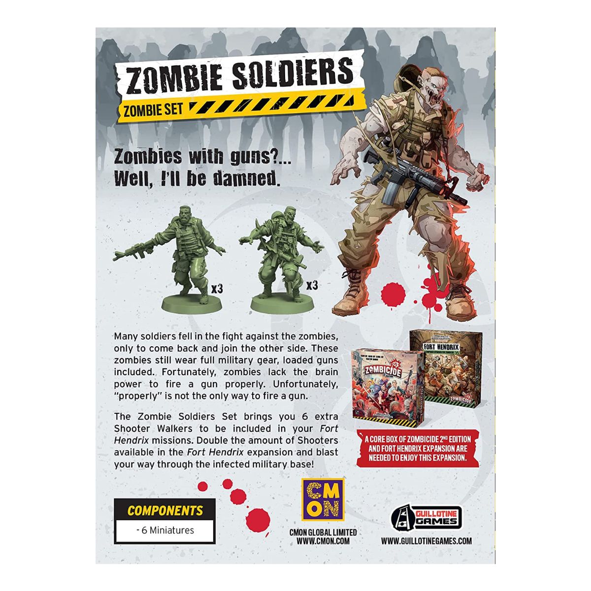 Zombicide 2nd Edition Soldiers Set
