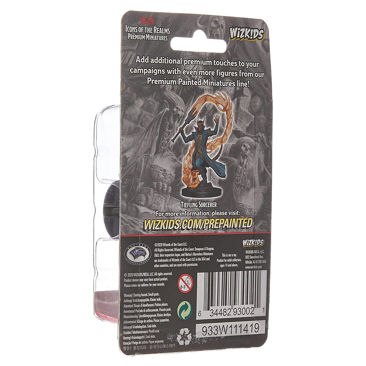 D&D Premium Painted Figures Tiefling Male Sorcerer