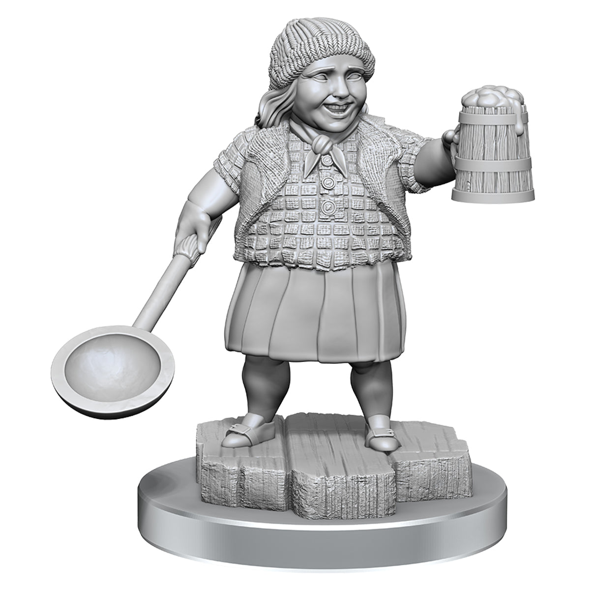 Wizkids Deep Cuts Unpainted Miniatures Ships Crew Box Set