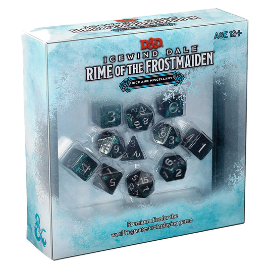 D&D Icewind Dale Rime of the Frostmaiden Dice & Miscellany