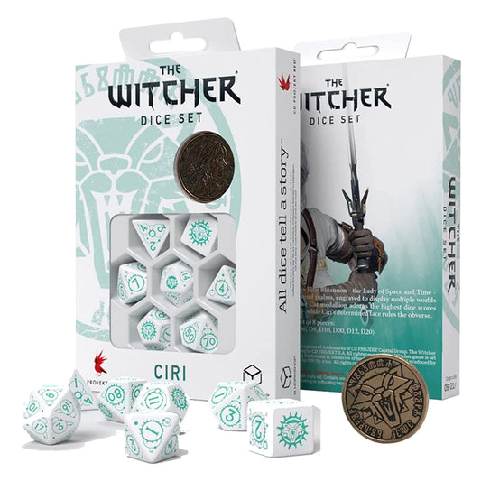 Q Workshop The Witcher Dice Set Ciri - The Law of Surprise