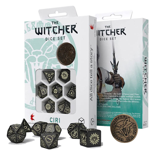 Q Workshop The Witcher Dice Set Ciri - The Zireael