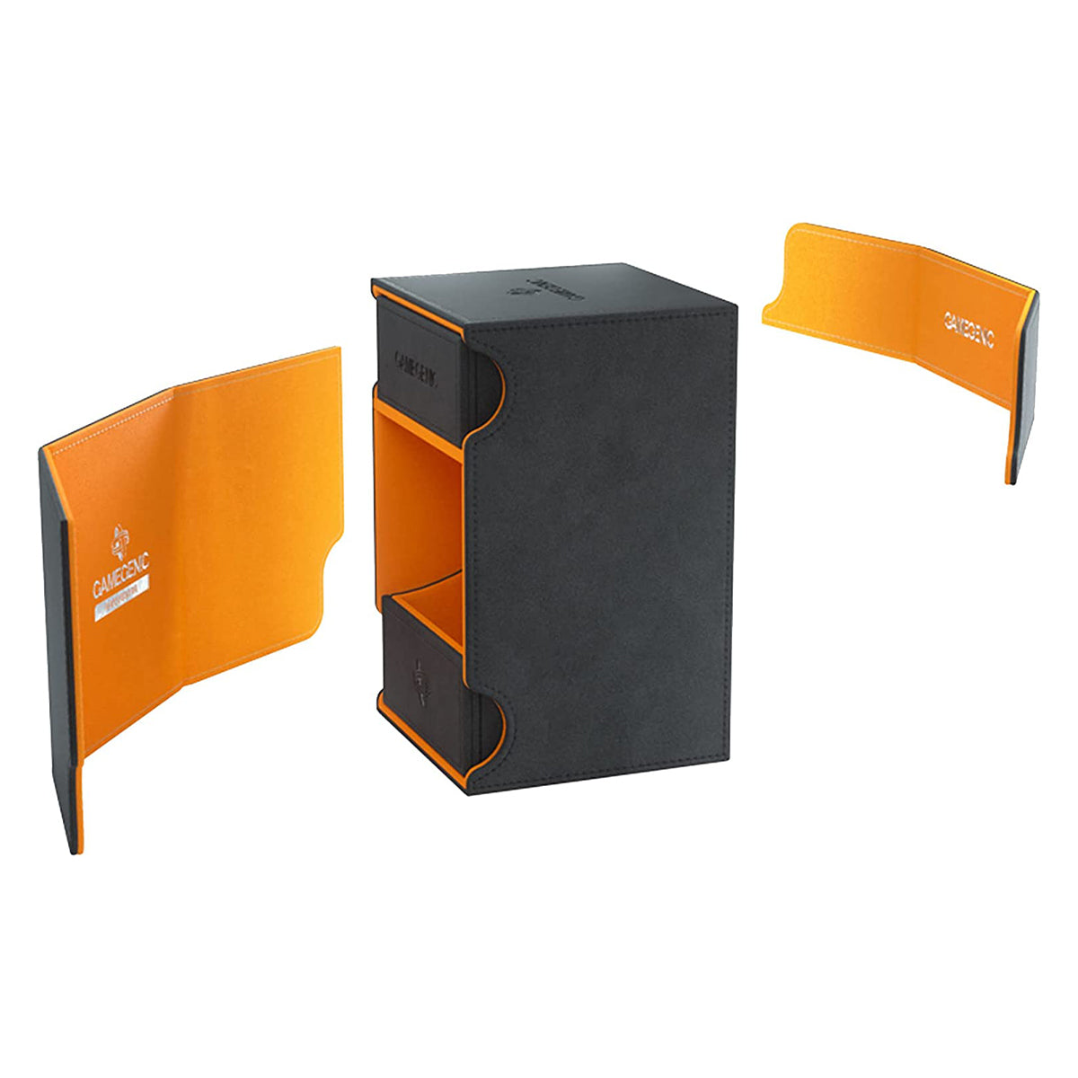 Gamegenic Watchtower 100+ XL 2021 Edition Black/Orange Deck Box