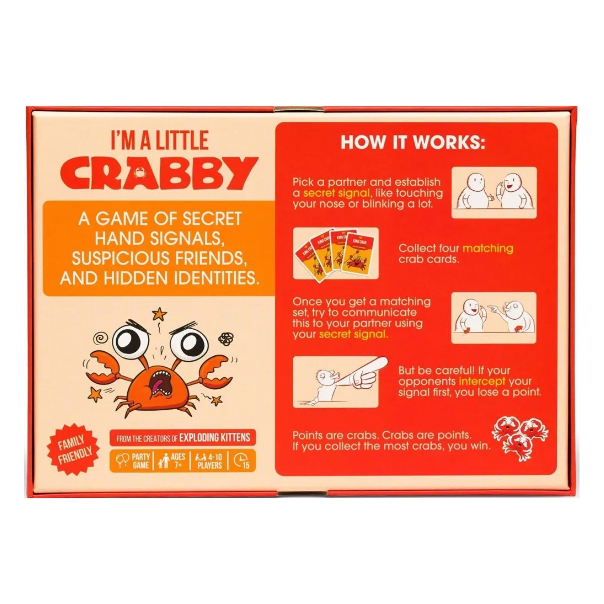 I'm A Little Crabby (By Exploding Kittens)
