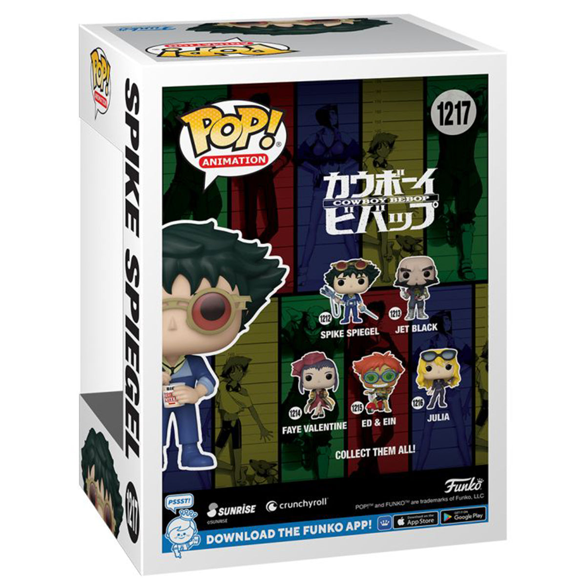 Cowboy Bebop - Spike Spiegel with Noodles Pop! Vinyl