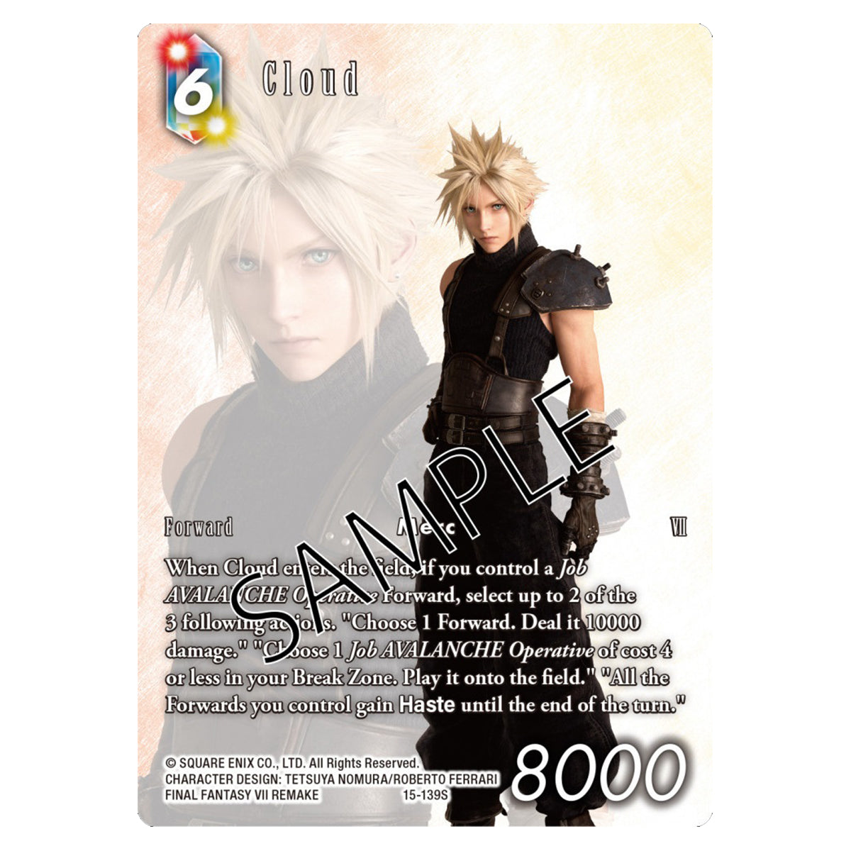 Two Player Starter Set Avalanche Vs Shinra Final Fantasy