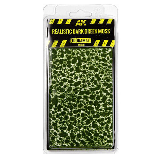 AK Interactive Vegetation - Realistic Dark Green Moss