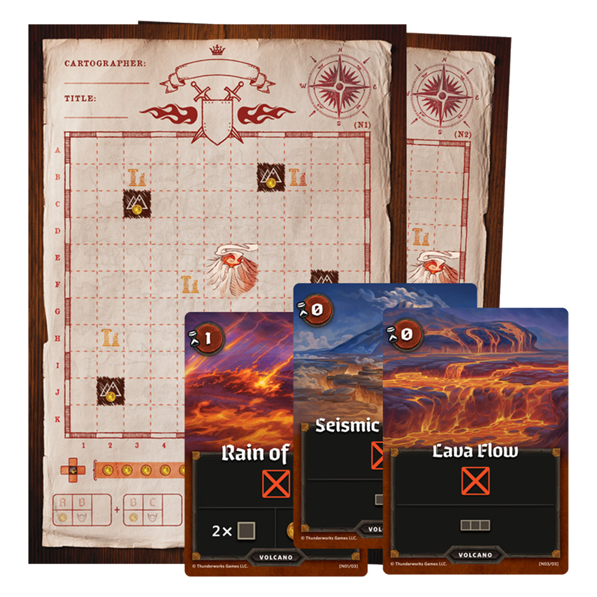 Cartographers Map Pack 1 - Nebblis