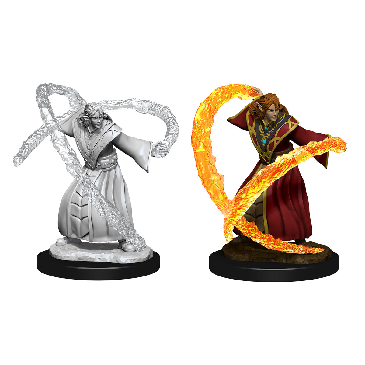 D&D Nolzurs Marvelous Unpainted Miniatures Elf Male Wizard