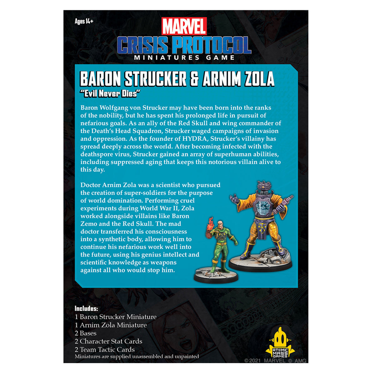 Marvel Crisis Protocol Baron Von Strucker & Arnim Zola