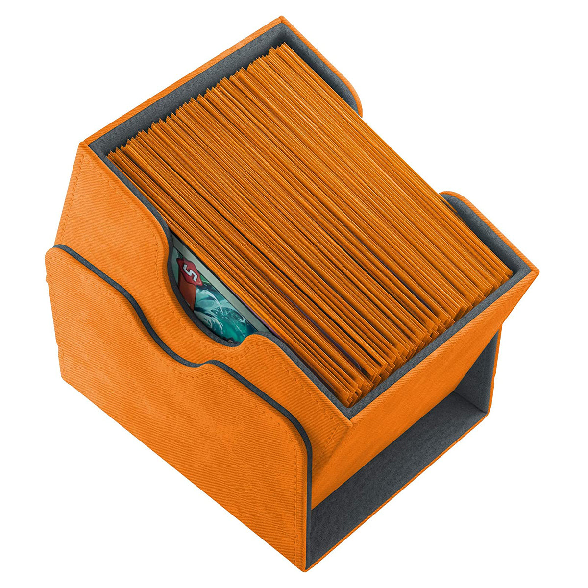 Gamegenic Sidekick 100+ Convertible Orange Deck Box