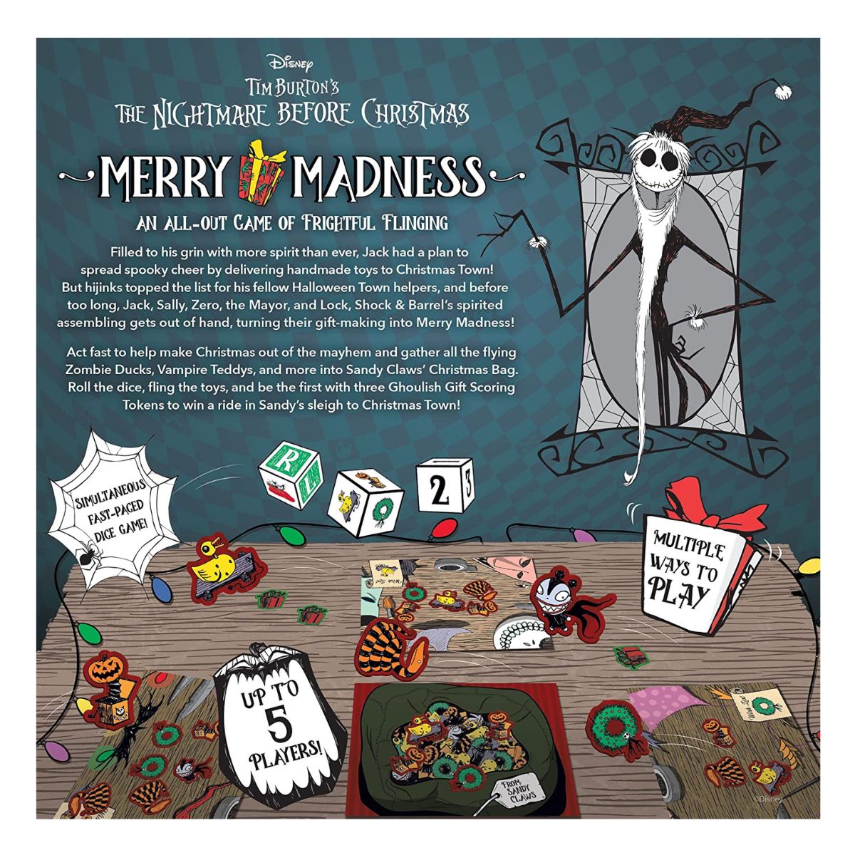 Disney Tim Burton's The Nightmare Before Christmas Merry Madness