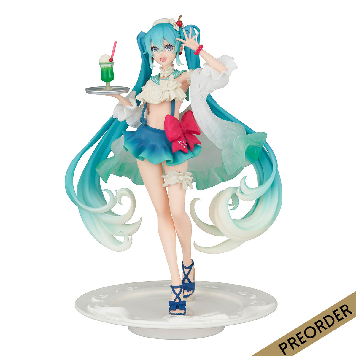 Hatsune Miku Exceed Creative Figure Hatsune Miku SweetSweets Series Melon Soda Float