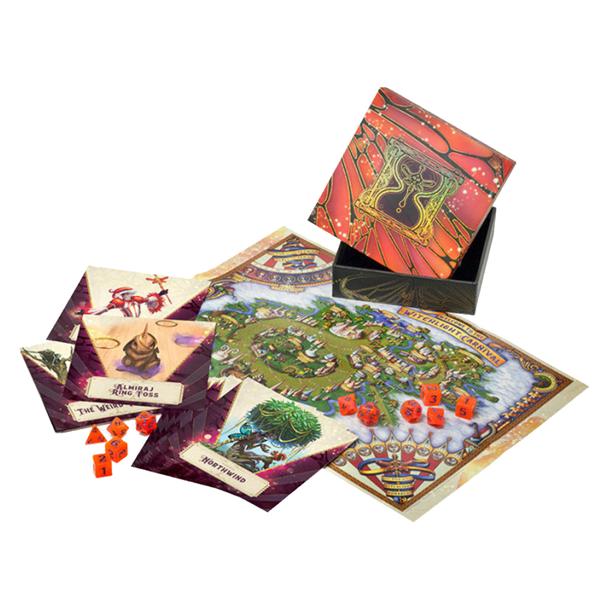D&D Dungeons & Dragons The Witchlight Carnival Dice & Miscellany