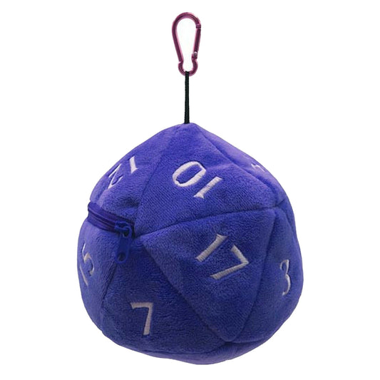 Dungeons & Dragons D20 Plush Dice Bag Blue