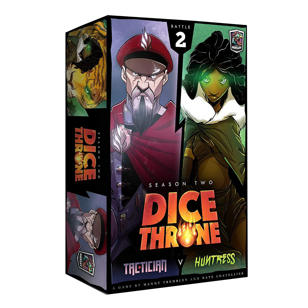 Dice Throne Season 2 Battle Box 2 Tactician VS Huntress