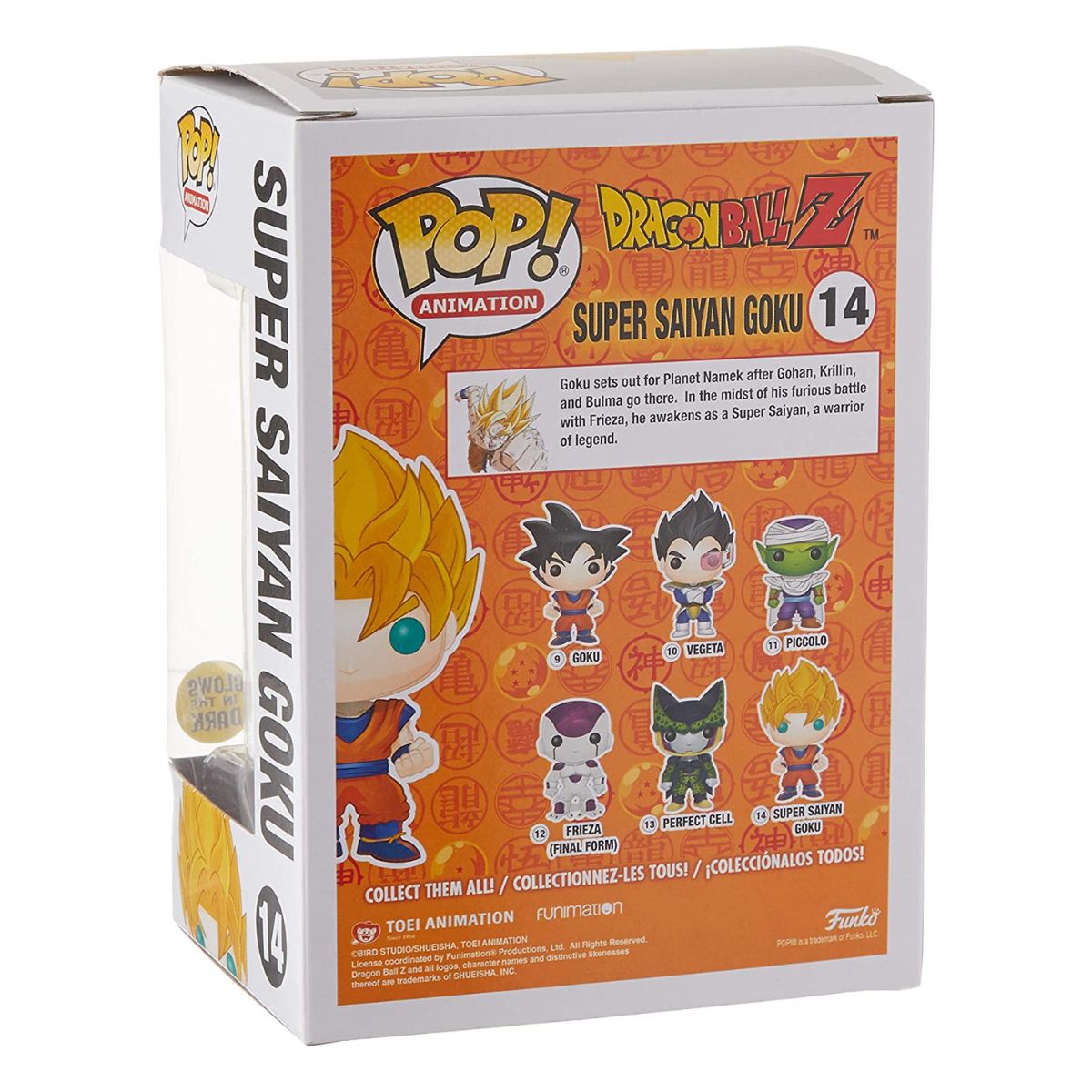 Dragon Ball Z - Goku Super Saiyan Glow Pop! Vinyl