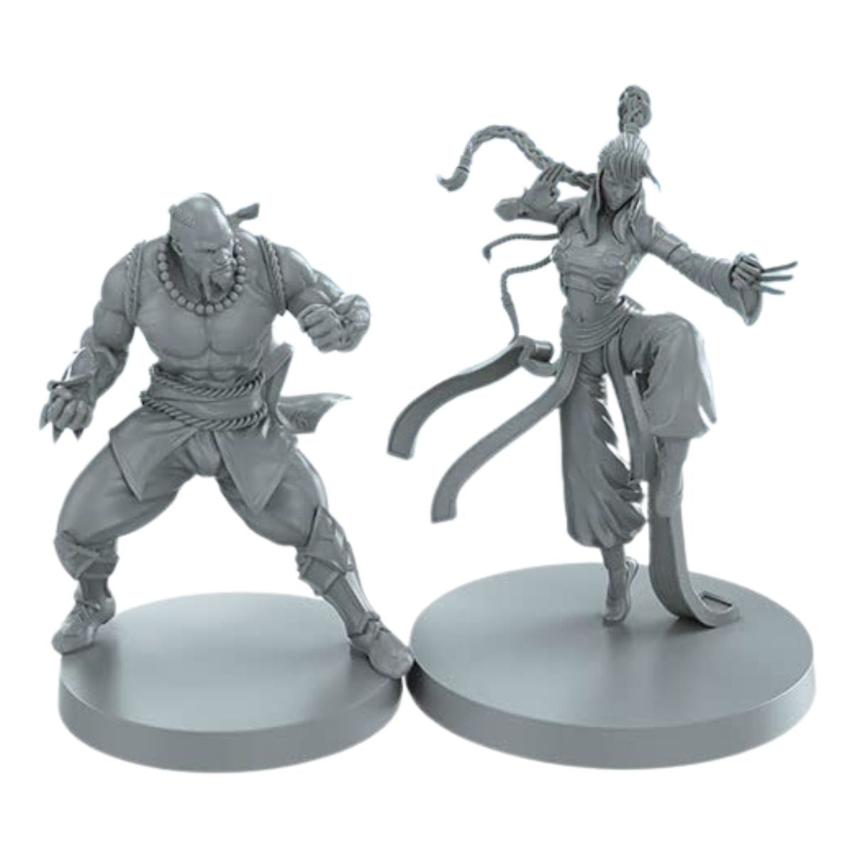 Sword and Sorcery Ancient Chronicles White/Black Monk (Genryu/Shakiko) Hero Pack