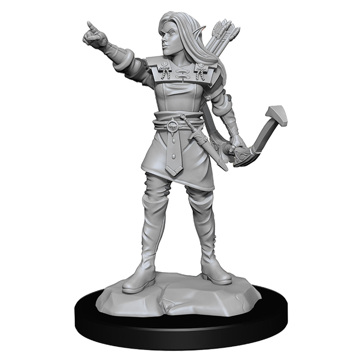 D&D Nolzurs Marvelous Unpainted Miniatures Elf Female Ranger