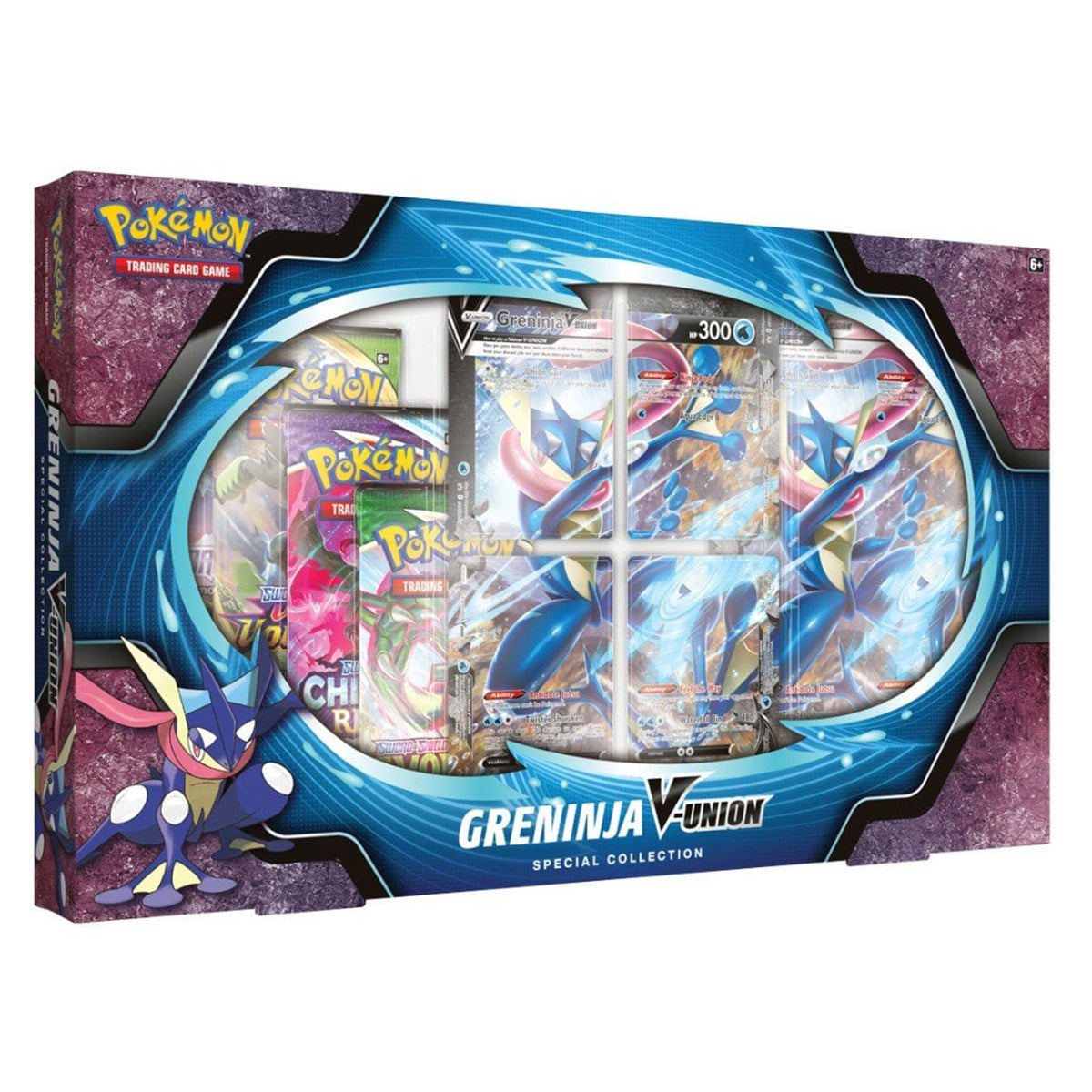 Pokemon V-Union Special Collection Mewtwo Greninja Zacian (Set of 3)