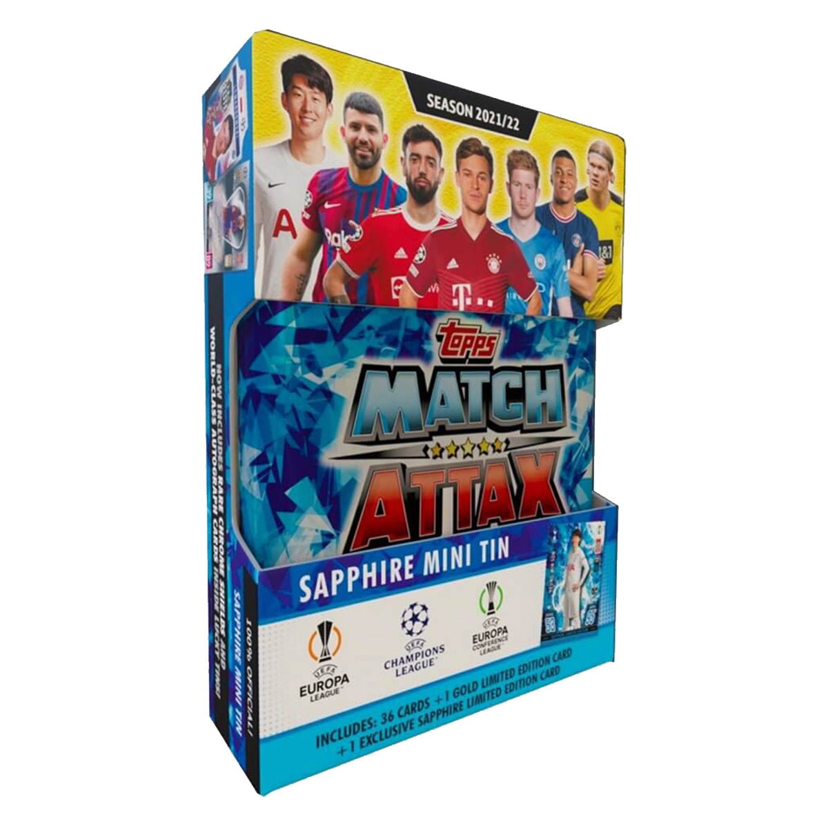 UEFA Champions League 2021/2022 Edition Mini Tins (Set of 4) MATCH ATTAX