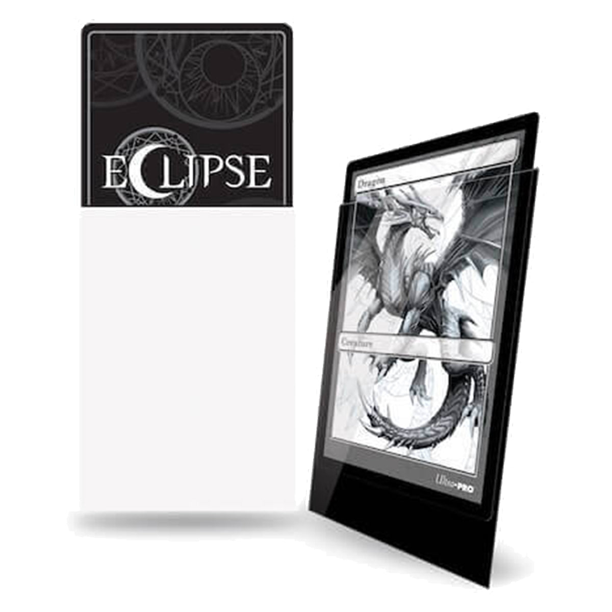 ULTRA PRO Deck Protector Standard Gloss 100ct White Eclipse