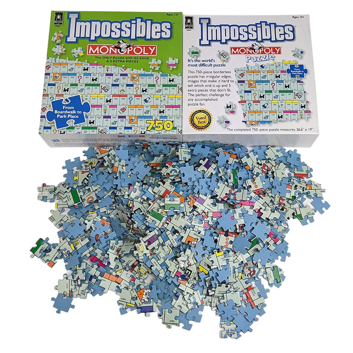 Impossibles Puzzles: Hasbro Monopoly 750pc