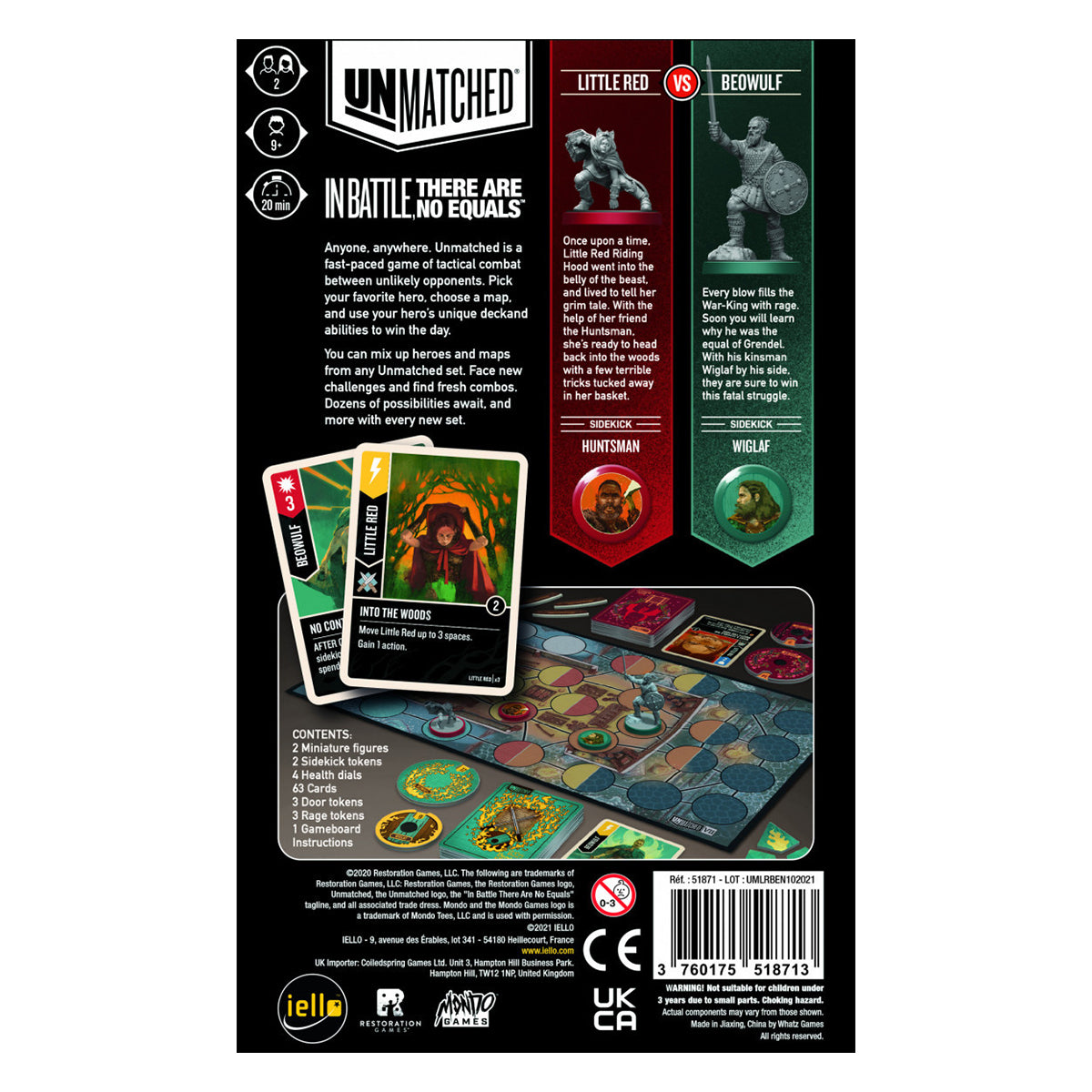 Unmatched Little Red Riding Hood vs Beowulf