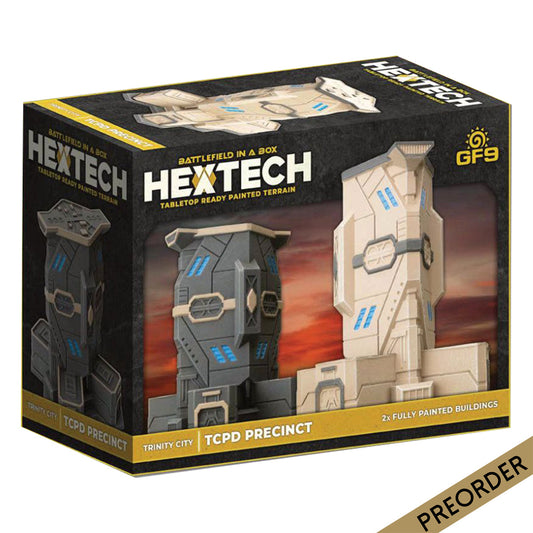 Hextech Terrain Trinity City TCPD Precinct 2ct