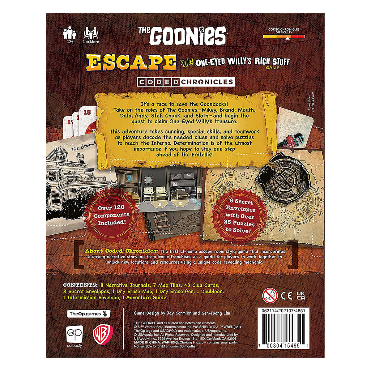The Goonies Escape with One Eyed Willys Rich Stuff A Coded Chronicles Game