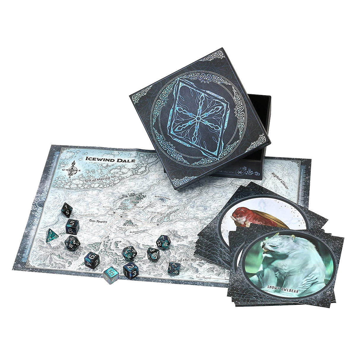 D&D Icewind Dale Rime of the Frostmaiden Dice & Miscellany