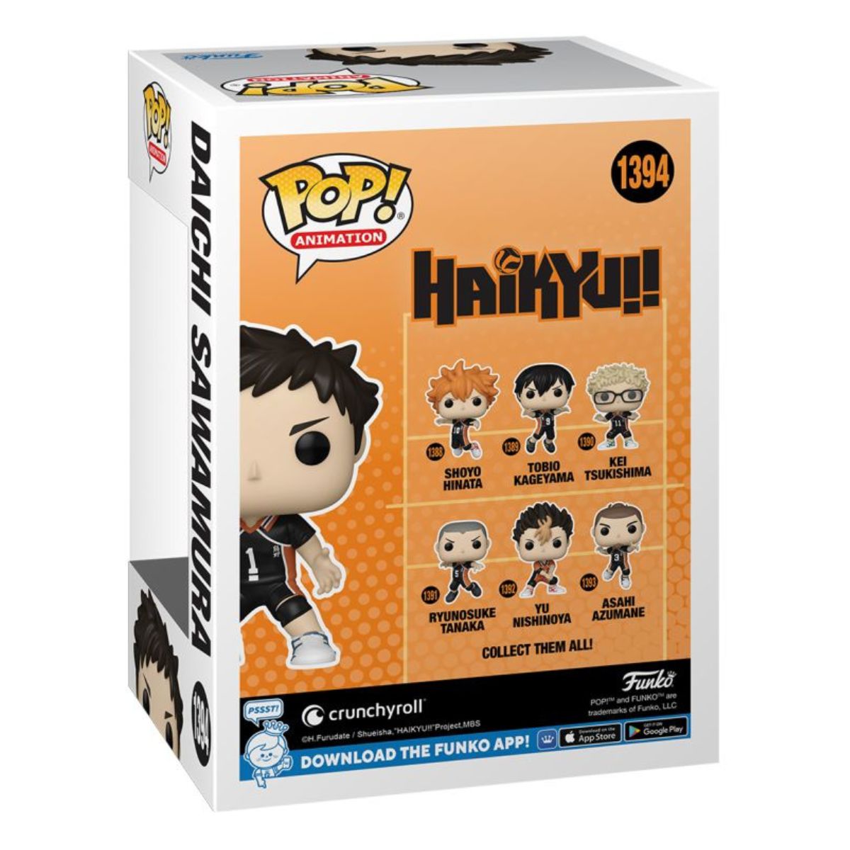 Haikyu! - Daichi Sawamura Pop! Vinyl