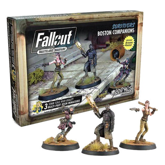 Fallout Wasteland Warfare Survivors Boston Companions