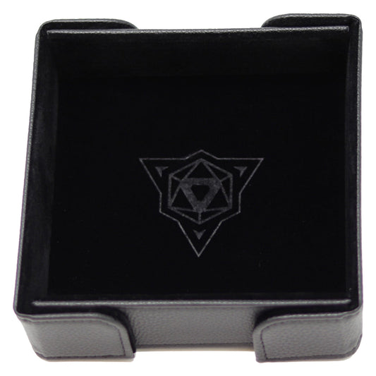 Die Hard Dice Folding Square Tray Black Velvet