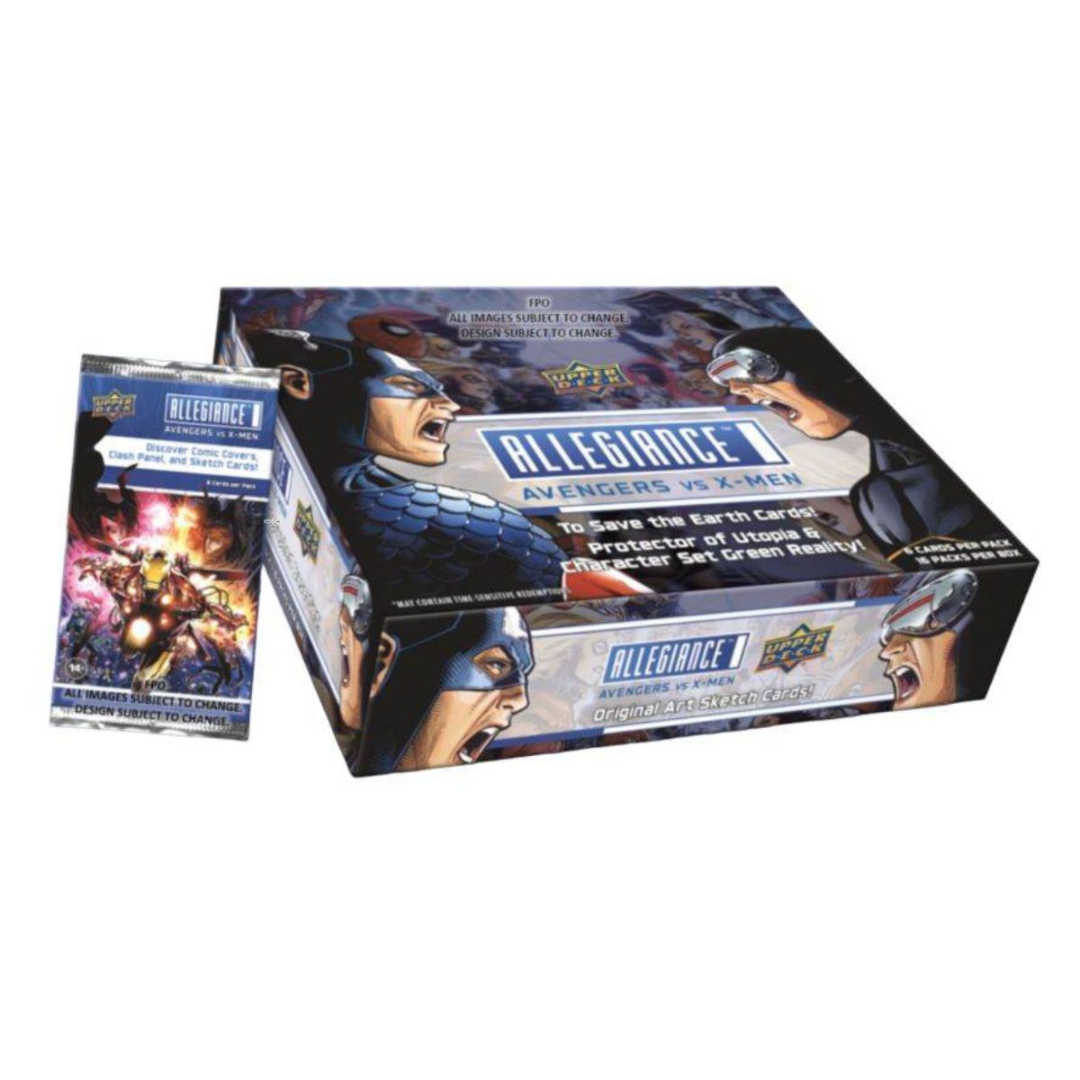 Marvel - Allegiance Avengers vs X-Men Trading Cards (Display of 16)